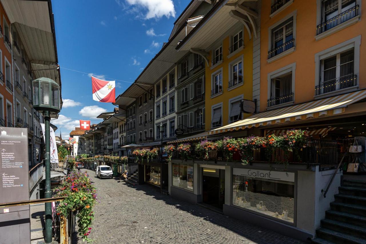 Old Town Apt In The Heart Of Thun With Garden Exterior foto