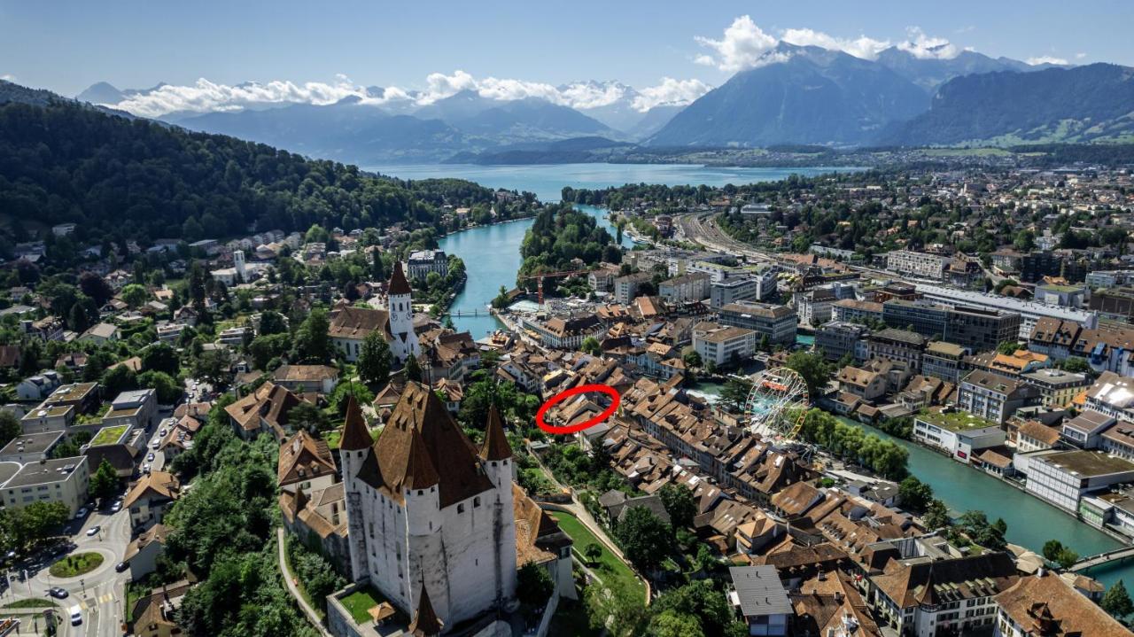 Old Town Apt In The Heart Of Thun With Garden Exterior foto